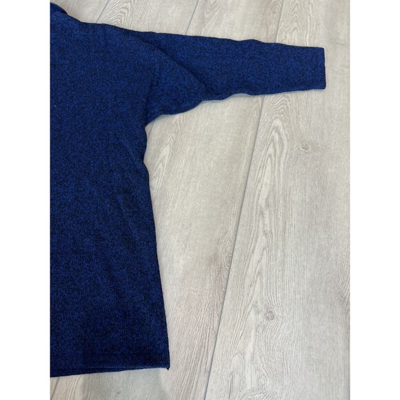 United Colours of Benetton Polo Sweater Shetland Wool Italy VTG | Blue | Size XL - Picture 11 of 15